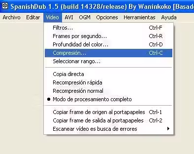 Insertar subtitulos a un video