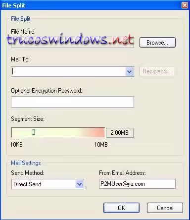 subir archivos con P2M
