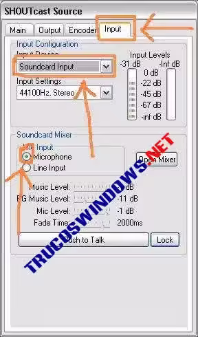 Crear una emisora con el WinAMP