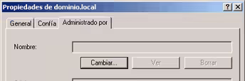 Propiedades de dominios y confianza de Active Directory