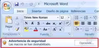 advertencia seguridad