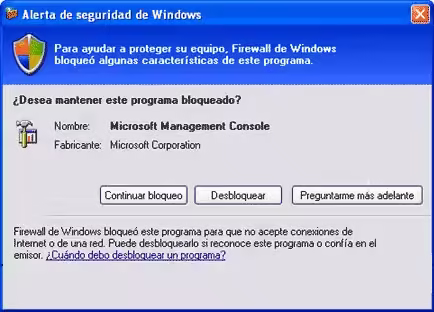 Configurar Firewall de Windows XP con Servi Pack 2