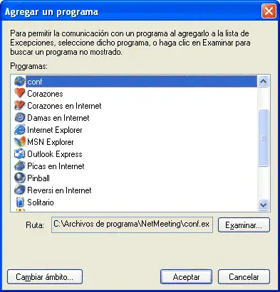 Configurar Firewall de Windows XP con Servi Pack 2