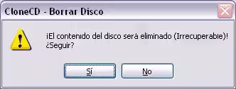 Borrar CD CloneCD Borrar CD CloneCD