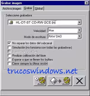 Configuracion y uso del Clone CD