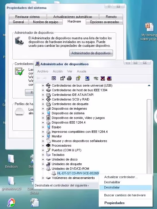 Descartar fallos en unidades de CD y DVD Descartar fallos en unidades de CD y DVD