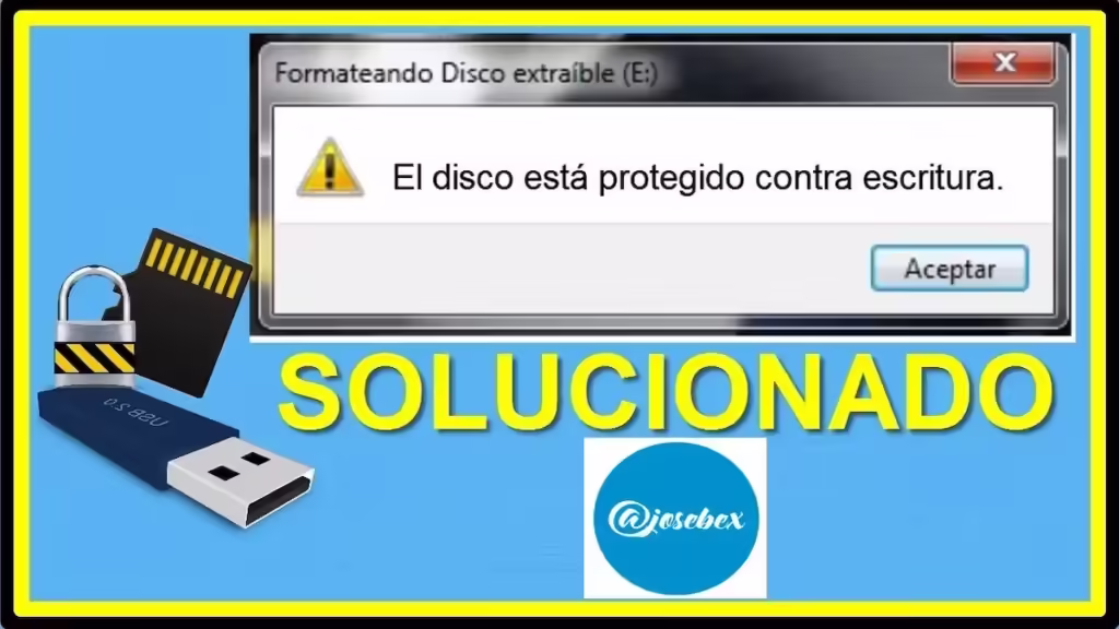 Disco protegido contra escritura