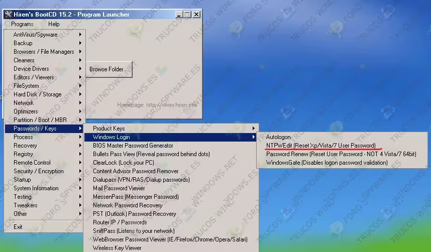 Cambiar contraseña en Windows 8/8.1 Cambiar contraseña en Windows 8/8.1