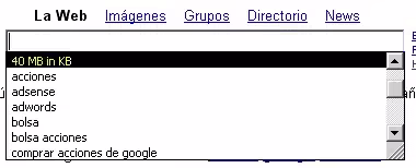 Búsquedas en Google
