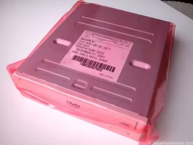 instalar un lector de DVD