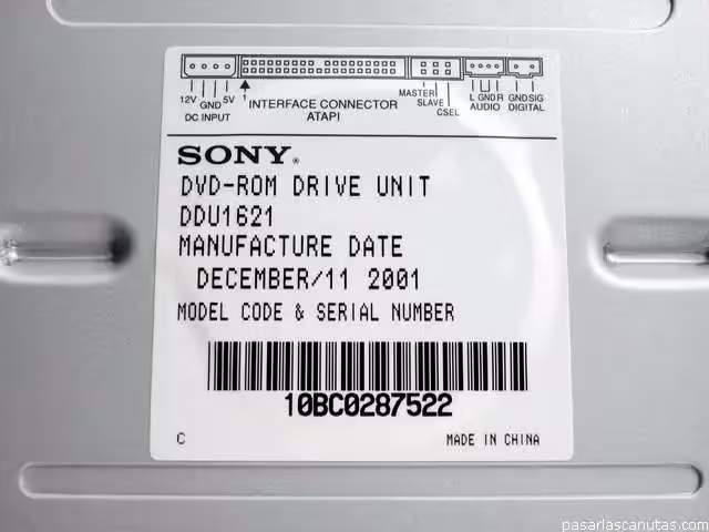 instalar un lector de DVD