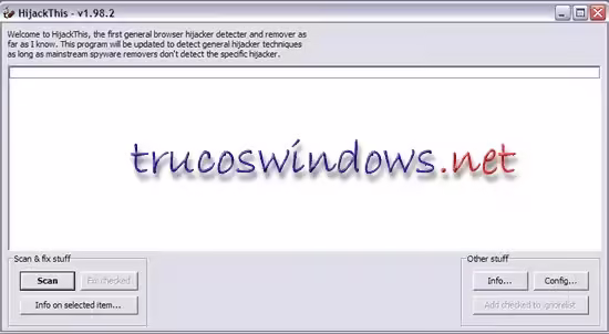 Manual de uso HijackThis Manual HijackThis