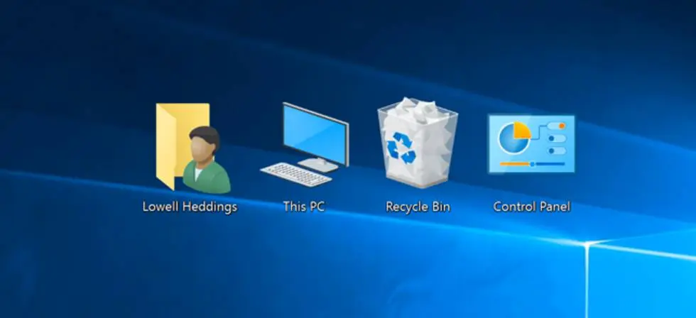 Windows 10: cambiar tamaño iconos