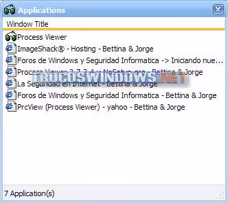 PrcView-Process Viewer