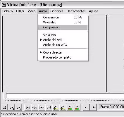 Cortar y unir AVI con el VirtualDub