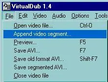 Cortar y unir AVI con el VirtualDub