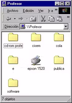 compartir impresoras en red local