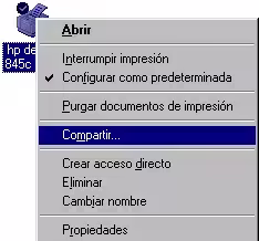 compartir impresoras en red local