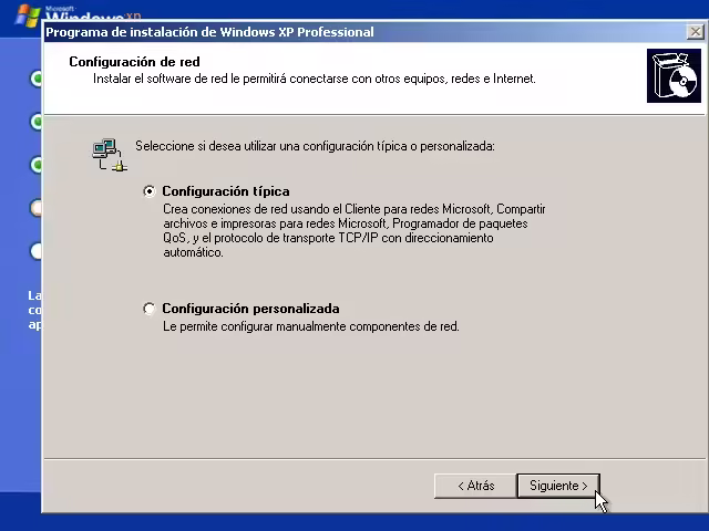 Instalación de Windows XP