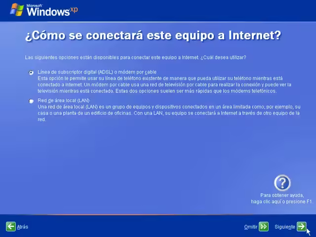 Instalación de Windows XP