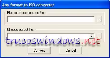 Crear una imagen.iso y como pasarla.bin con el WinISO
