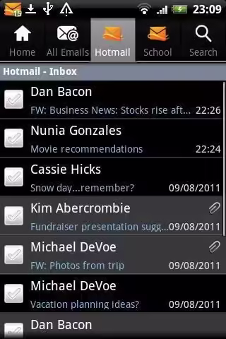  Windows Live Hotmail