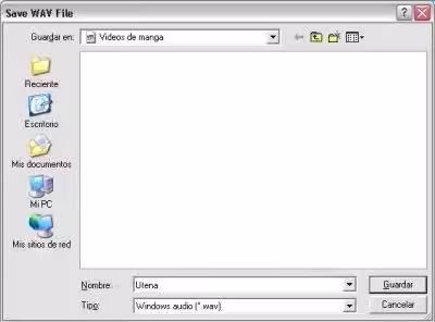 Extraer audio AVI con VirtualDub Audio AVI con VirtualDub