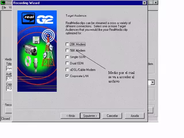 Captura de video con Real Player
