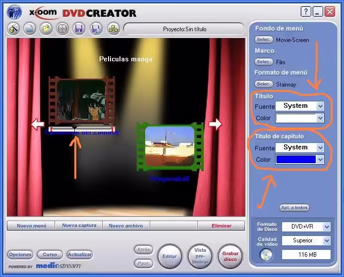 Tutorial X-OOM para crear DVD