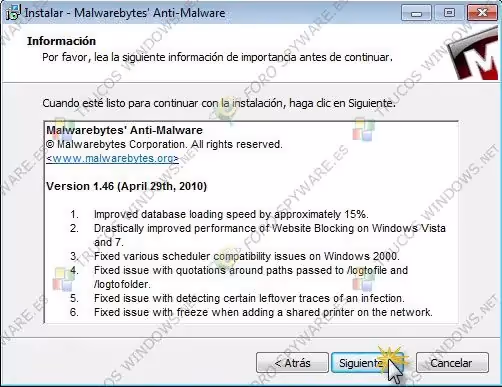 Manual Malwarebytes Anti-Malware