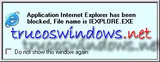 Sygate Personal Firewall Aviso IE