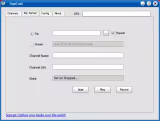 My Server -  SopCast