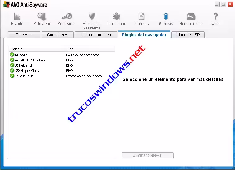 Plugins del navegador