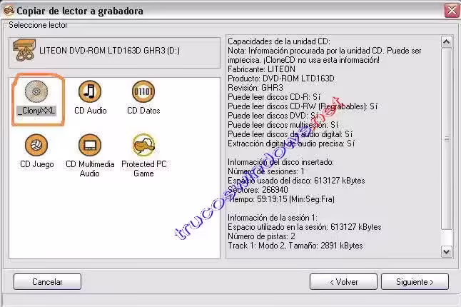 saltarse protecciones ClonyXXL