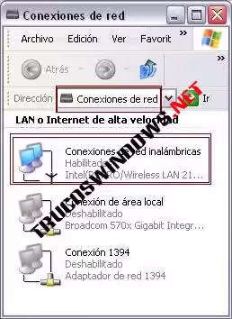 Introducción a las Redes Inalámbricas Conexiones red