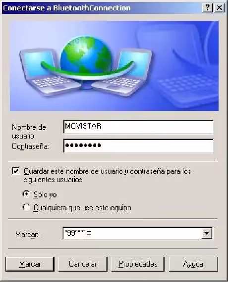 Conexión a Internet mediante Infrarrojos, Bluetooth, GSM y GPRS