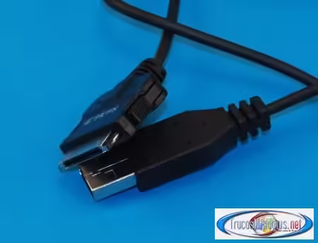 Foto cable USB reproductor MP3 Sandisk Sansa e270 6 GB