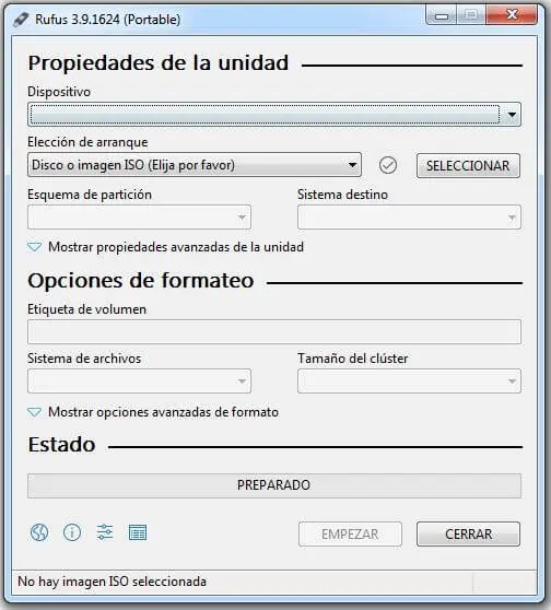USB booteable con Windows XP