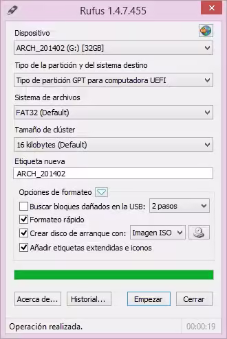 Crear pendrive booteable compatible con UEFI