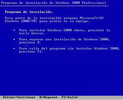 Programa instalacion