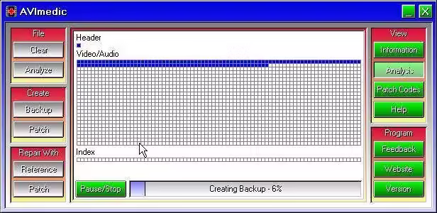 Como reparar un archivo.AVI con AviMedic