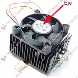 ventilador CPU de ordenador