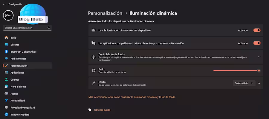 Iluminación dinámica
