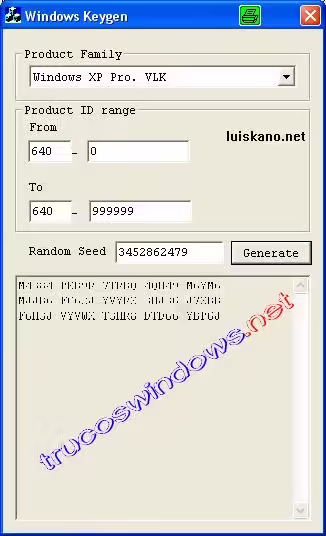 Cambiar el Serial de Windows XP