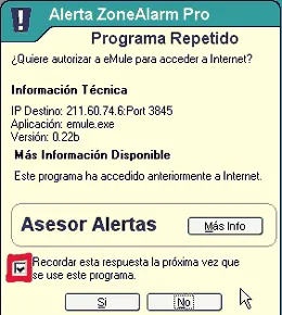 Abrir puertos que usa Edonkey